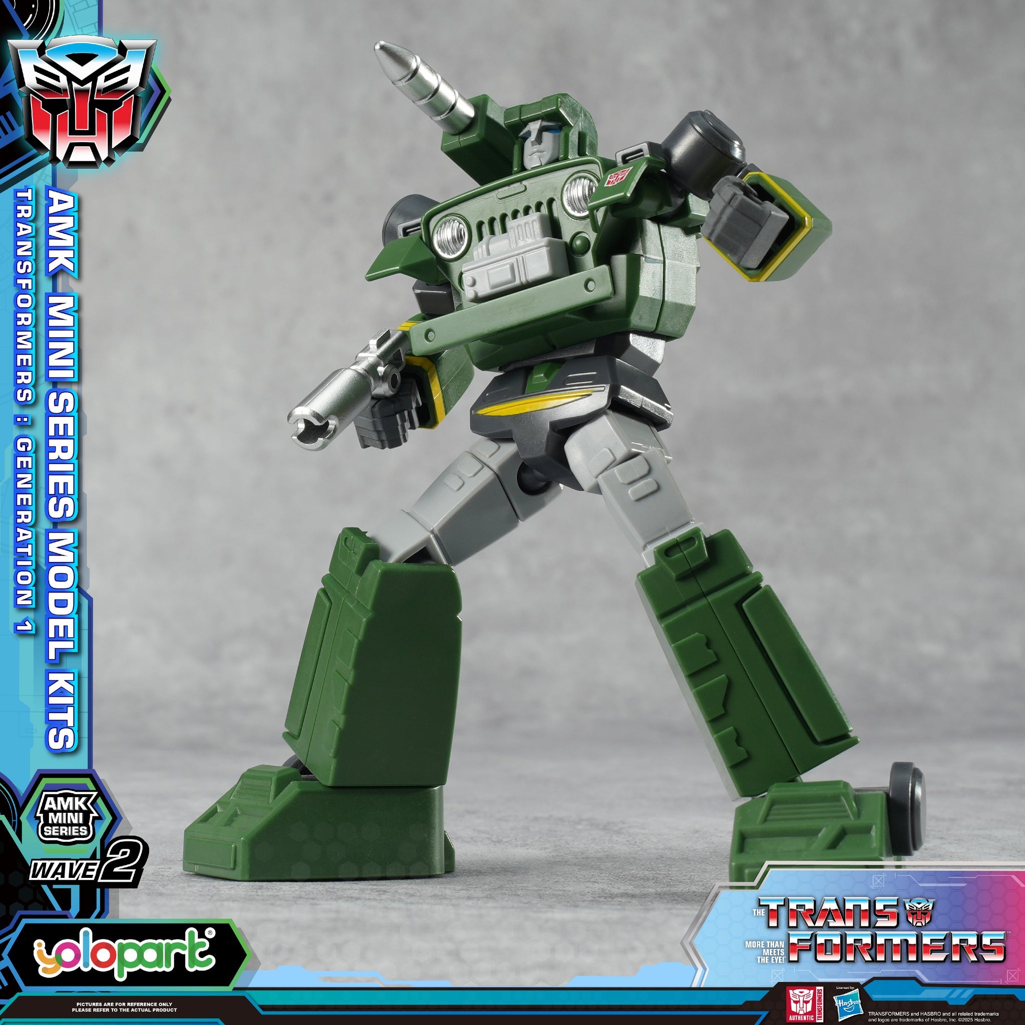Figurine Transformers Hound G1 AMK Mini Model-Kit Yolopark Model