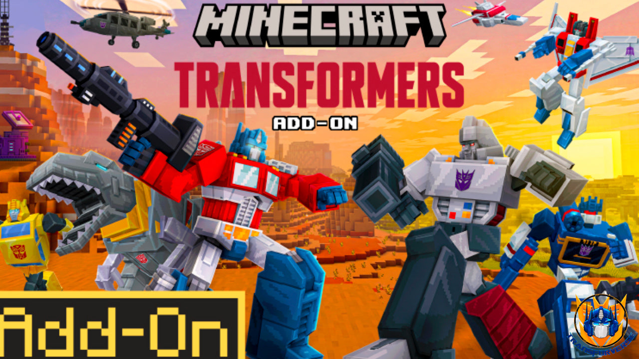 Les Transformers débarquent sur Minecraft !