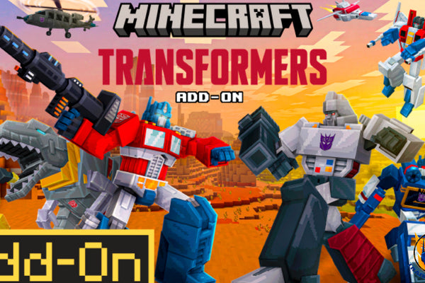 Les Transformers débarquent sur Minecraft !
