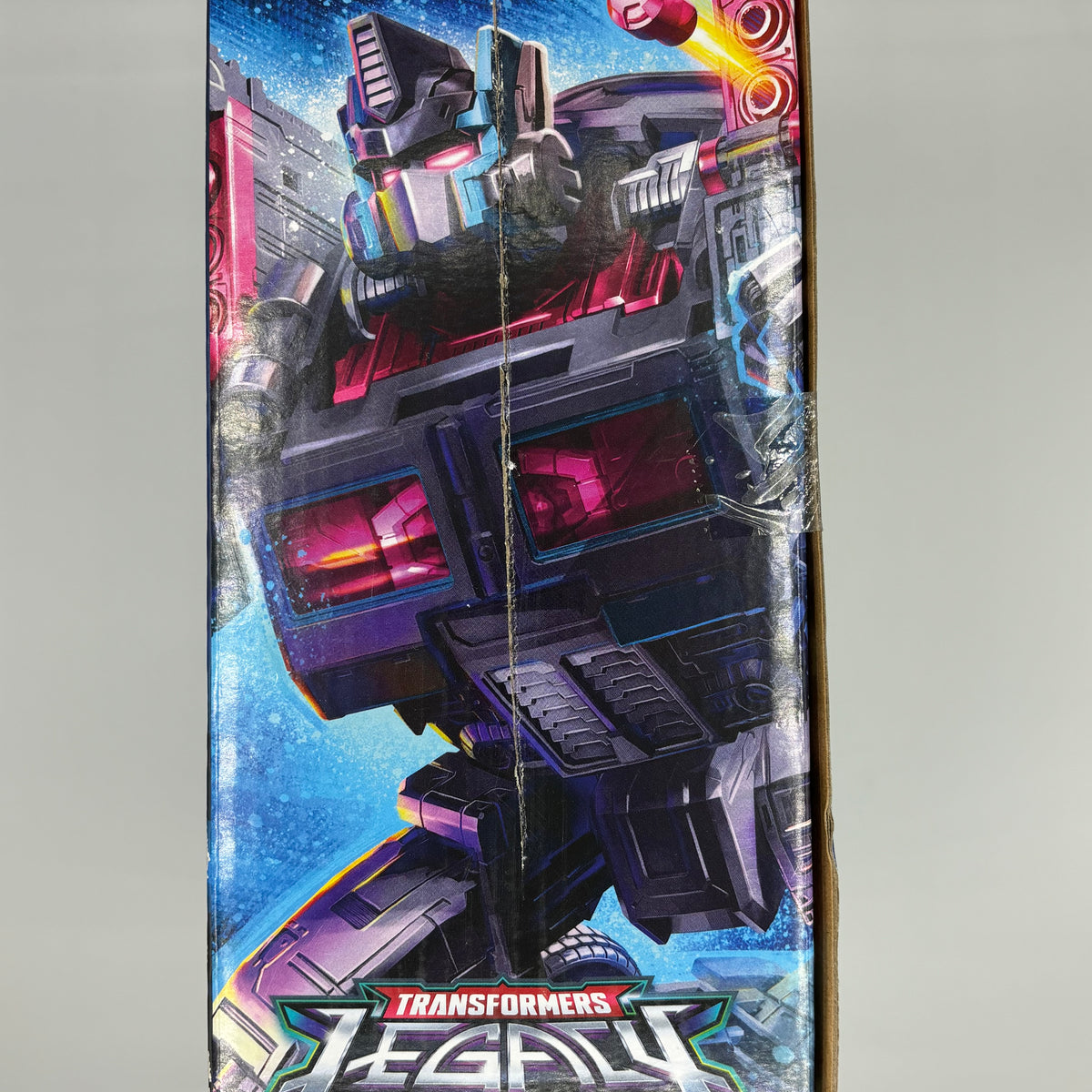 BESCHÄDIGT 2 Scourge Leader Class 23cm Robots in Disguise 2000 Universe Legacy Velocitron Speedia 500