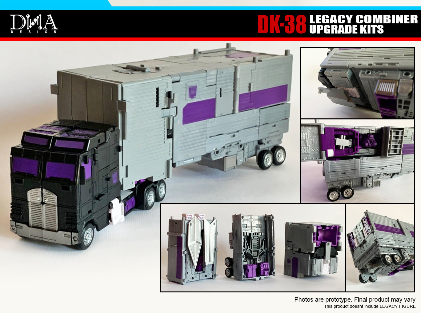 DK-38 Upgrade Kits DNA for Menasor Legacy – TRANSFORVERSE.EU