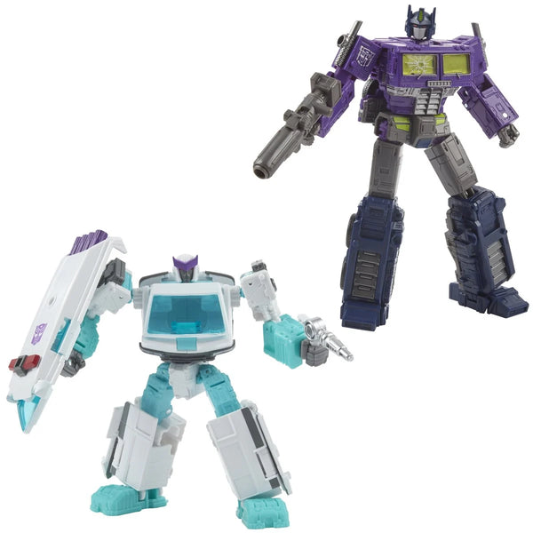 Pré-Commande Optimus Prime and Ratchet 2-Pack Generations Selects Shattered Glass