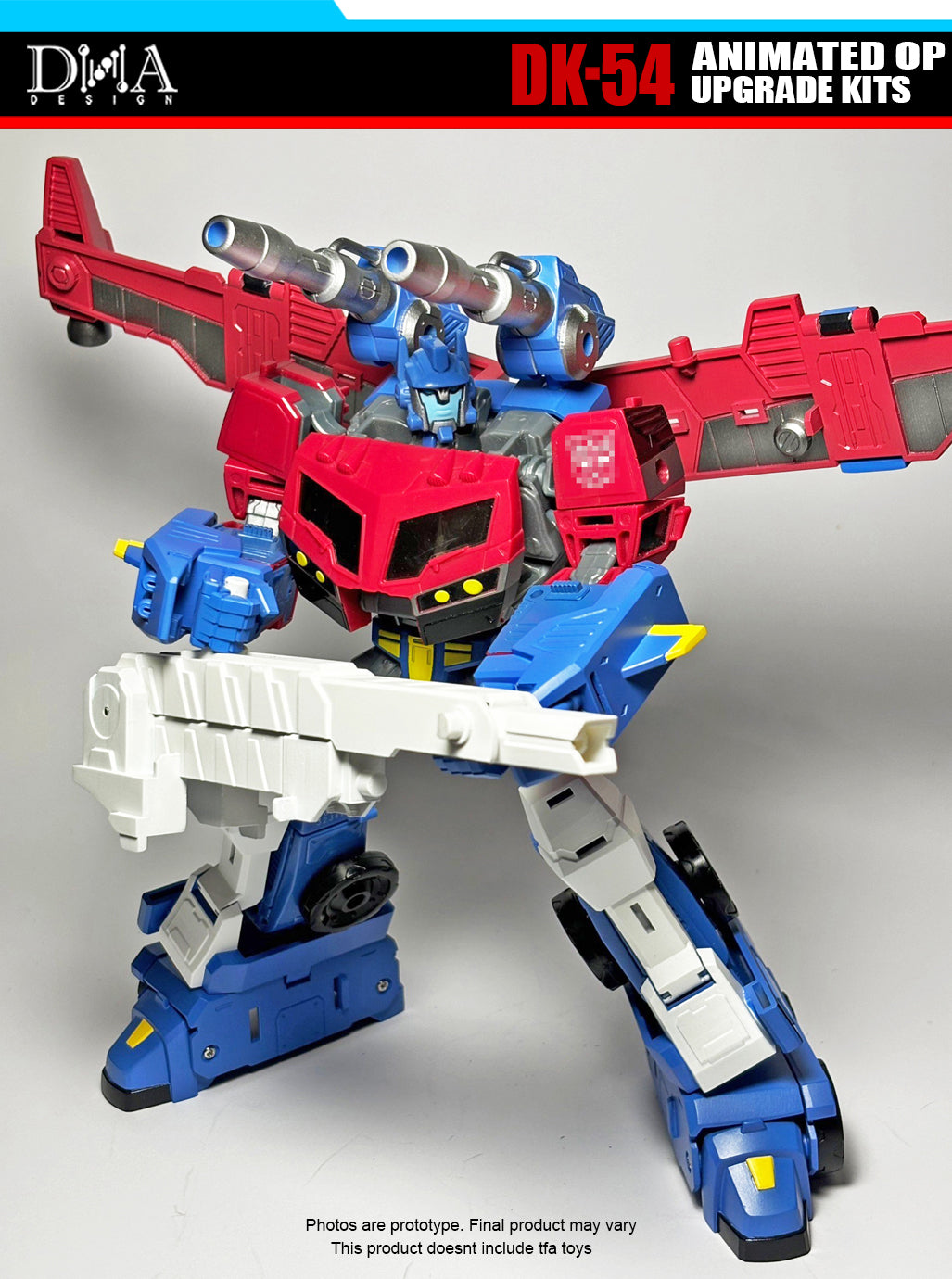 Kits de Atualização DK-54 DNA para Optimus Prime Animated Legacy