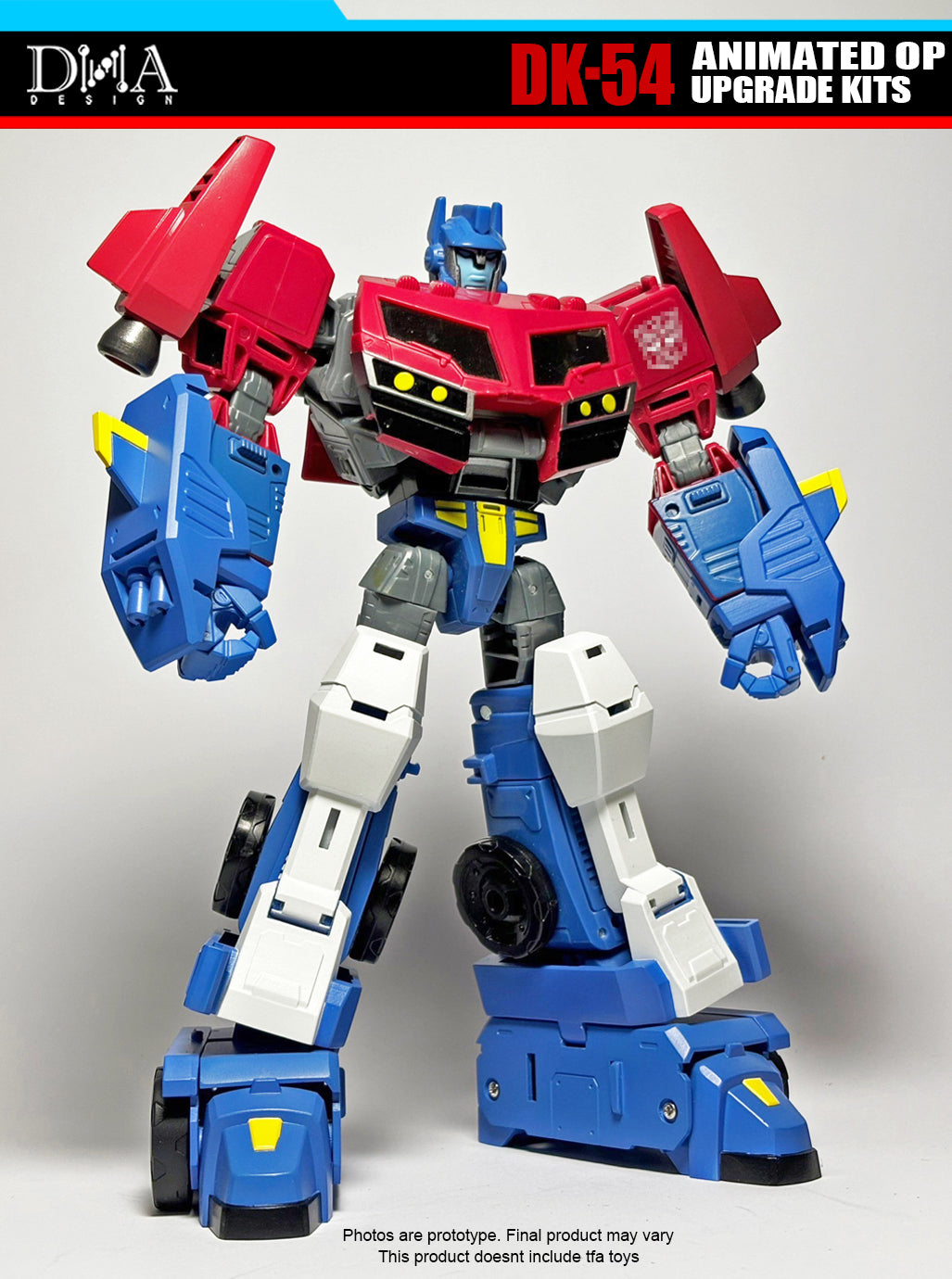 DK-54 Upgrade Kits DNA for Optimus Prime Animated Legacy