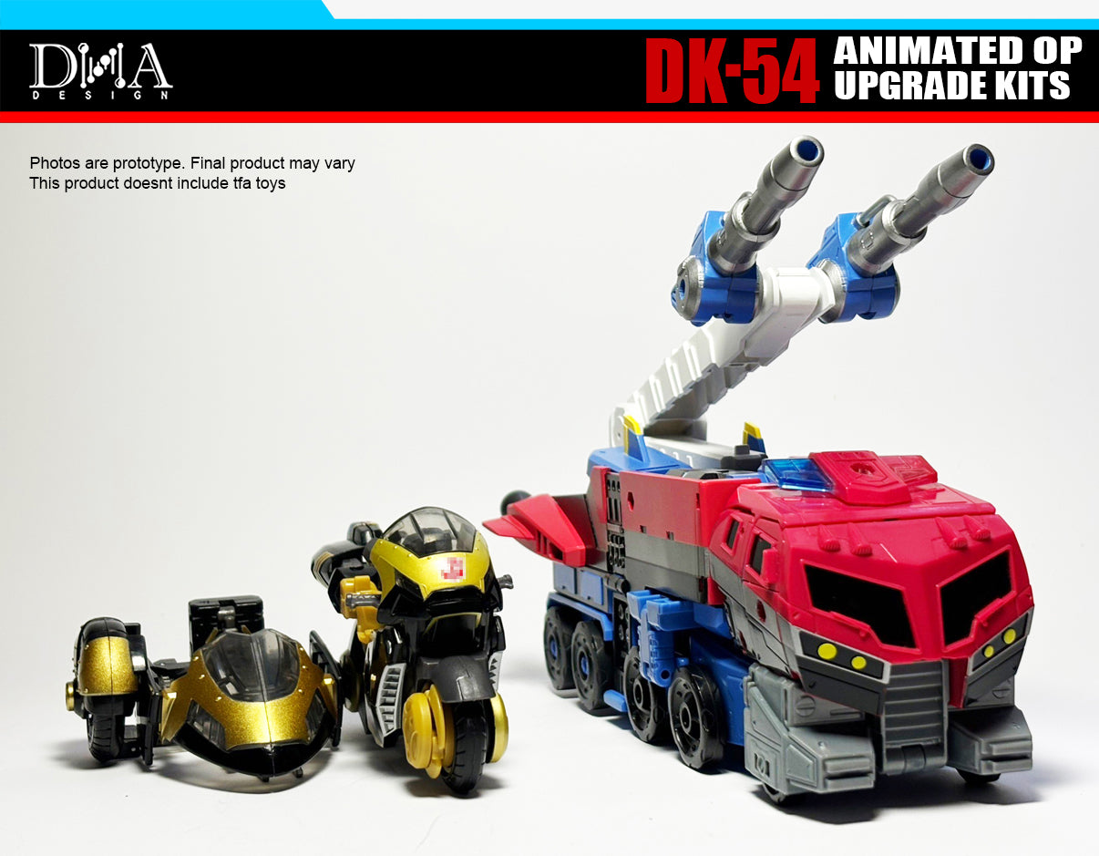 Kits de Atualização DK-54 DNA para Optimus Prime Animated Legacy