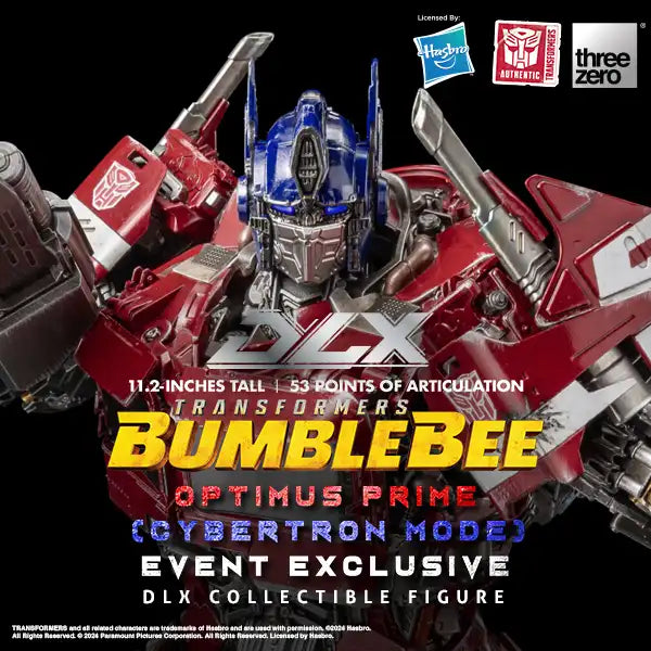 Optimus Prime Cybertron Modus DLX 28,5 cm Evenement Exclusief