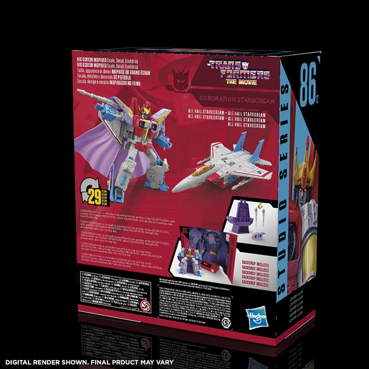 Starscream kröning Leader Class Studio Series 86-12