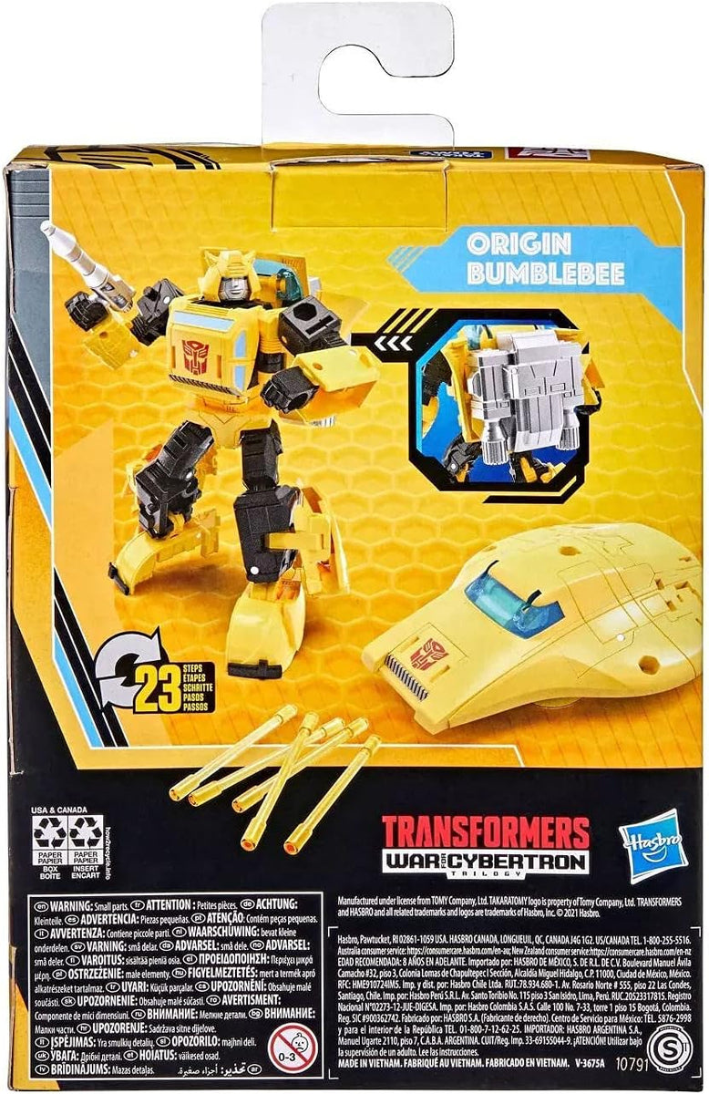 Origin Bumblebee Deluxe Class Buzzworthy Bumblebee War for Cybertron