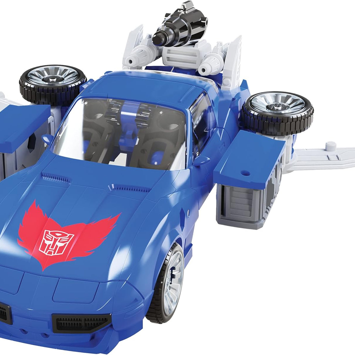 Autobot Tracks Clase Deluxe 14cm War For Cybertron Kingdom