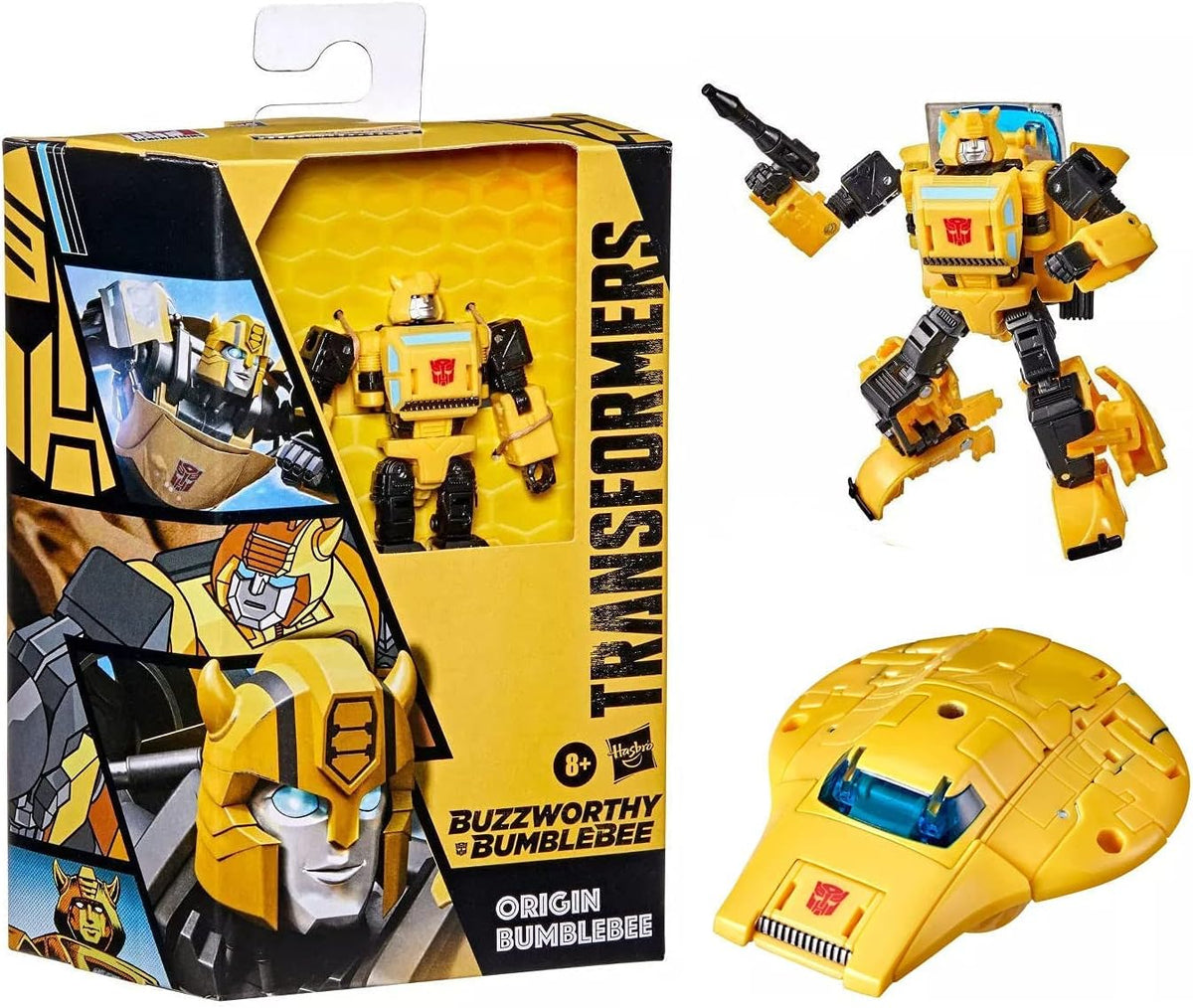 Origin Bumblebee Deluxe Class Buzzworthy Bumblebee War for Cybertron