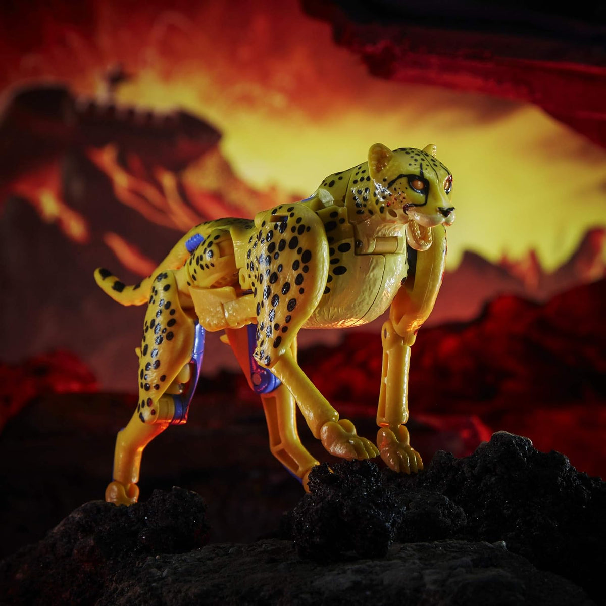 Cheetor Deluxe Class 14cm War For Cybertron Kingdom