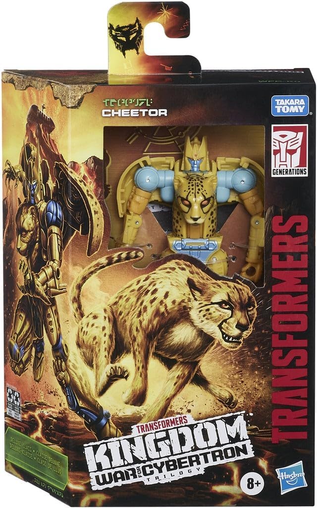 Cheetor Deluxe Class 14cm War For Cybertron Kingdom