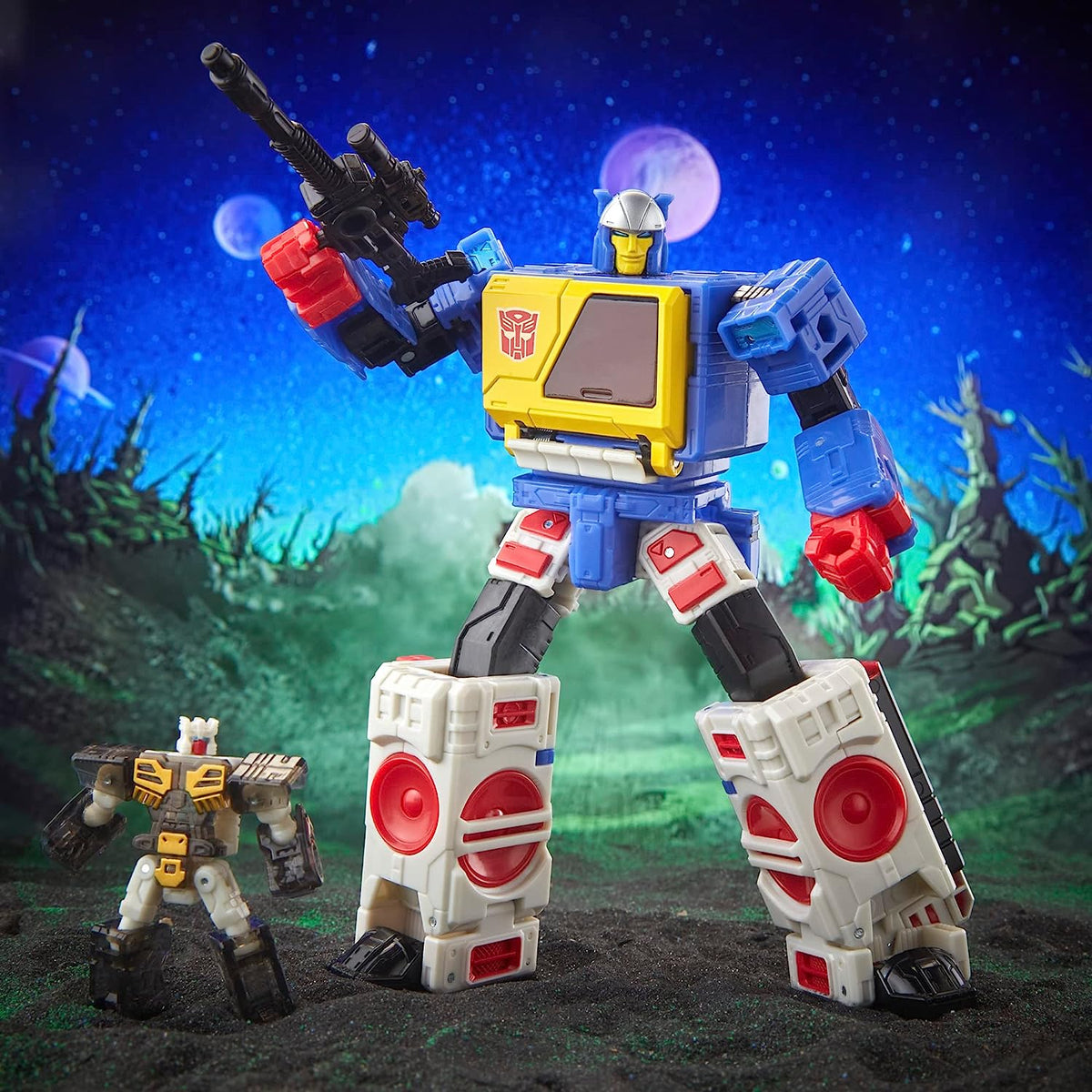 Twincast an Autobot Rewind Voyager Class 17,5 cm Legacy Evolution