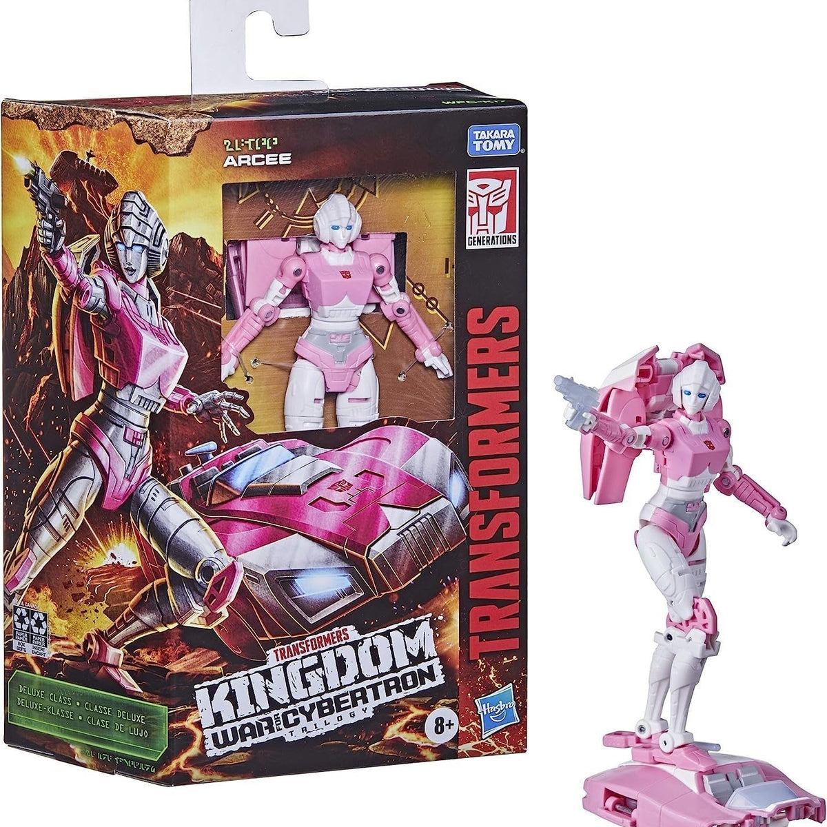 Arcee Deluxe Class 14cm War For Cybertron Kingdom