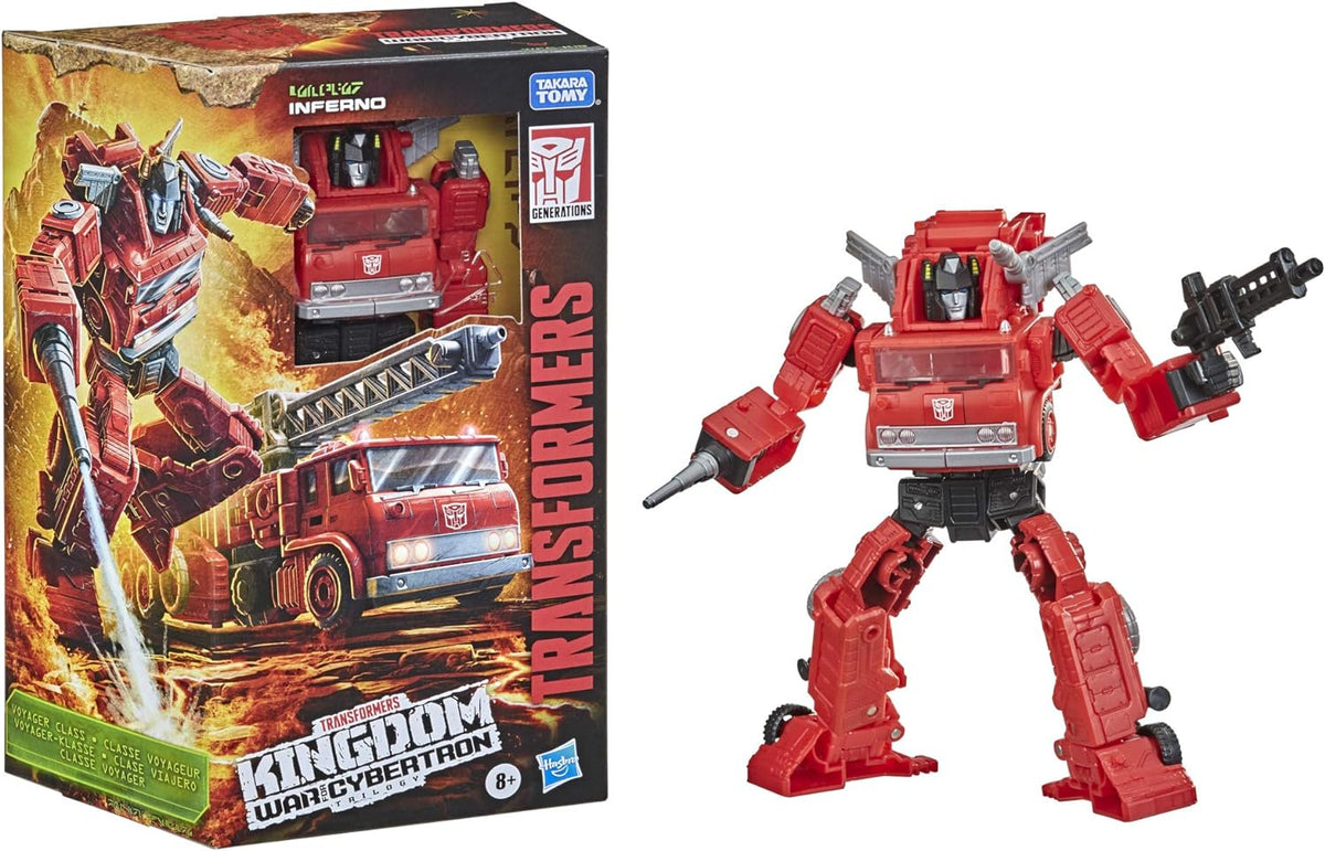 Inferno Voyager Class 17,8cm War for Cybertron: Kingdom