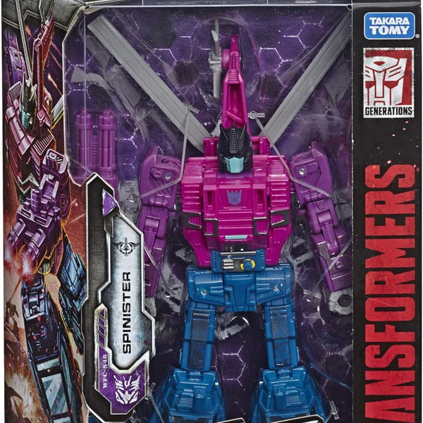 Spinister Deluxe Class 15cm War for Cybertron Generations
