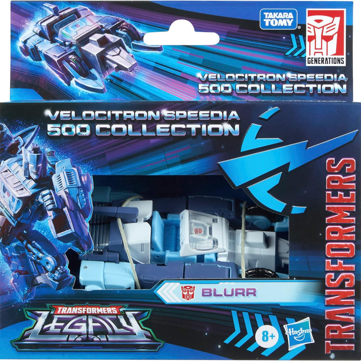 Blurr Deluxe Class 14cm Xeracións Legacy Velocitron Speedia 500