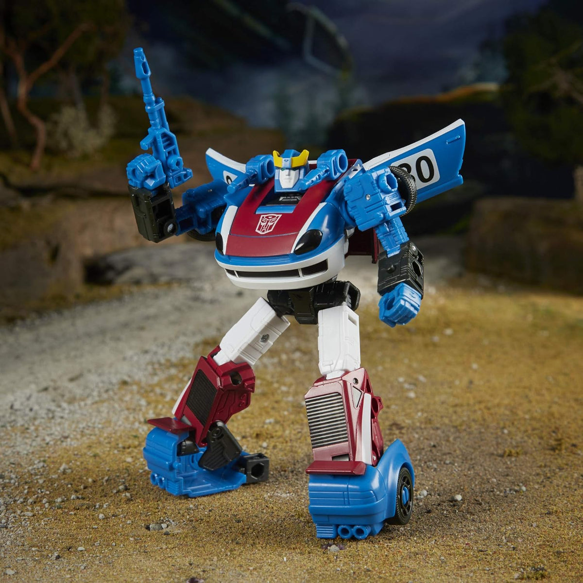 Smokescreen Rang Delúxe 14 cm Transformers Generations War for Cybertron Earthrise