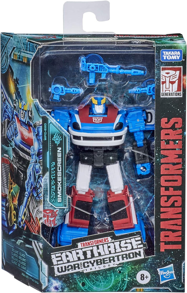 Smokescreen Deluxe klasė 14 cm Transformers Generations War for Cybertron Earthrise