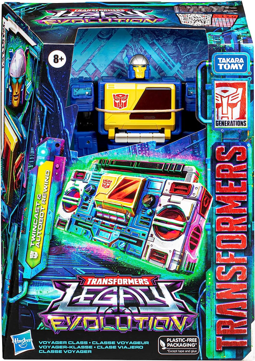 Twincast en Autobot Rewind Voyager Class 17,5 cm Legacy Evolution