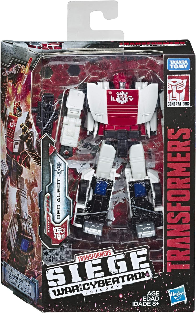 Red Alert Deluxe Class 14cm Siege War for Cybertron