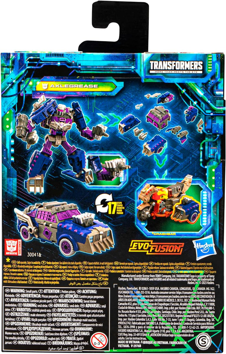 Axlegrease Deluxe Class 14 cm Legacy Evolution Transformers Generations