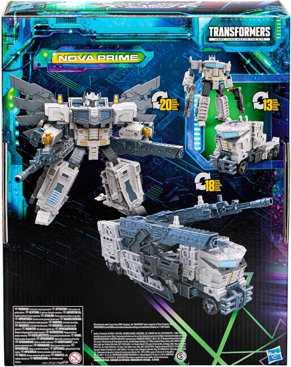 Nova Prime Leader Class 17,5 cm Transformers Generaties Legacy Evolution