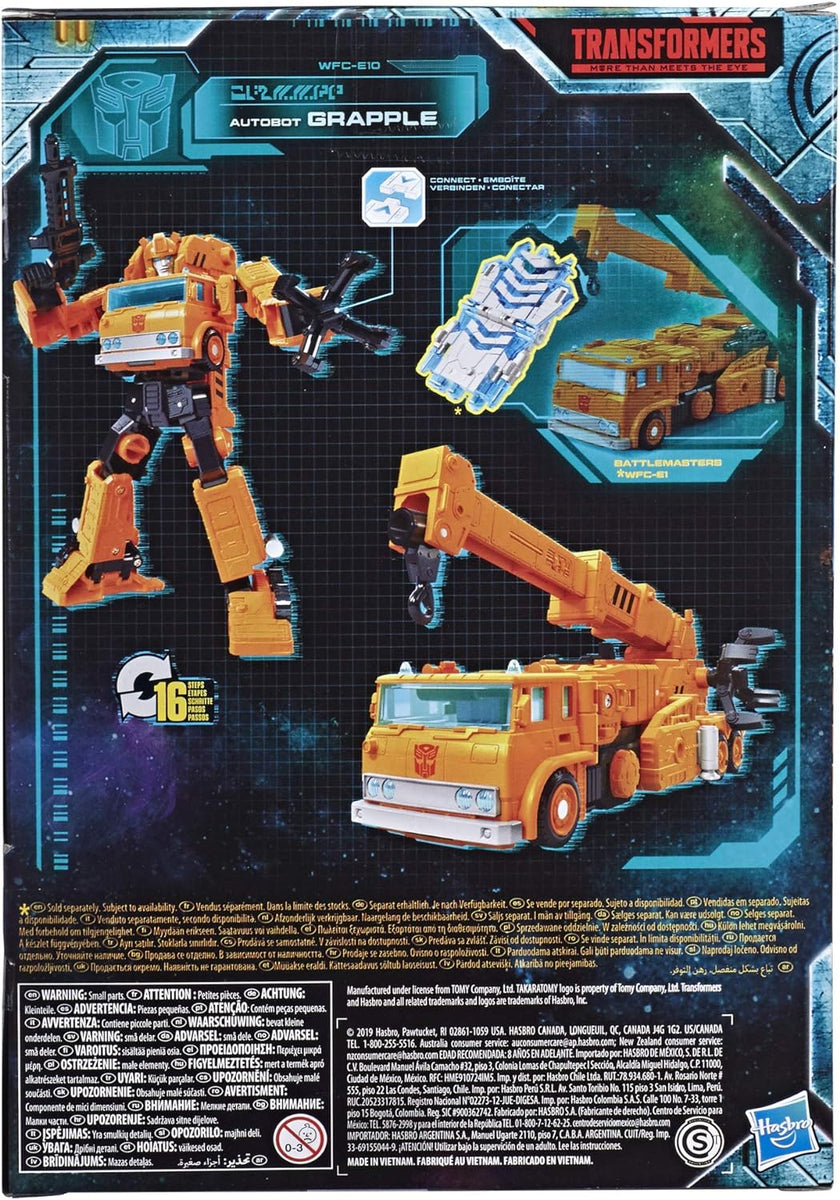 Autobot Grapple Voyager Class 17,5 cm Transformers Generations War for Cybertron Earthrise