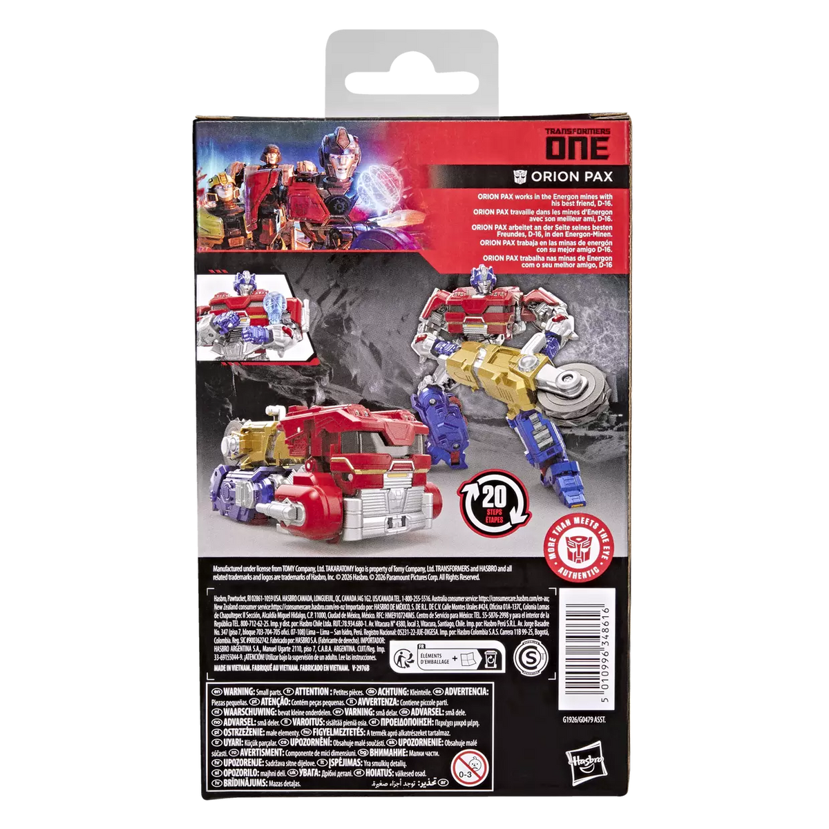 Orion Pax 12,5cm Deluxe Class Studio Series Transformers One