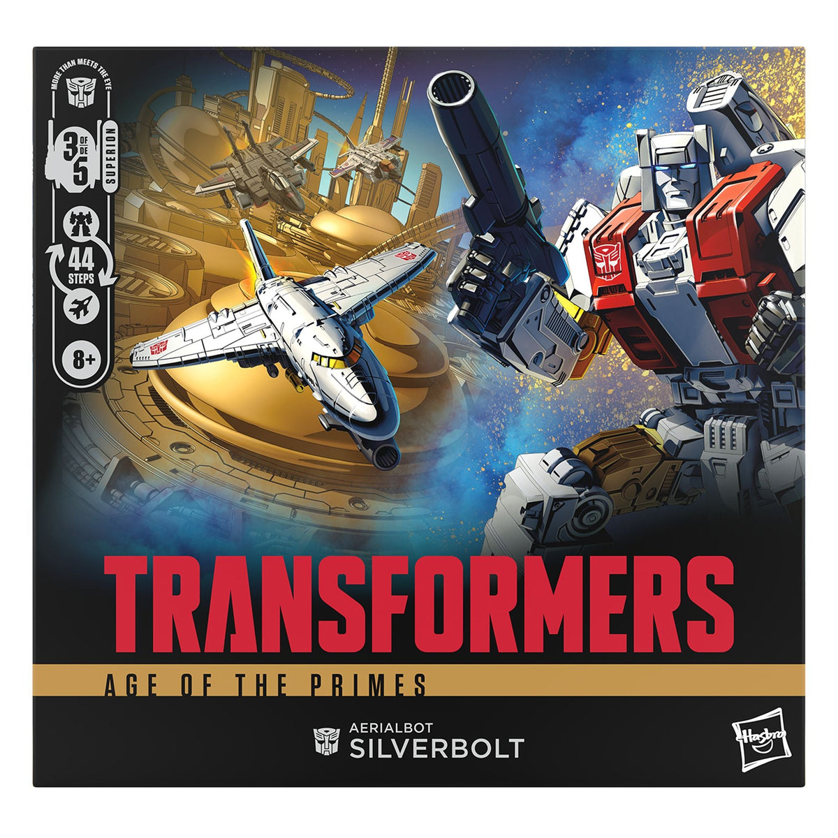 Silverbolt Aerialbot Comandante Classe 17,5cm Superion