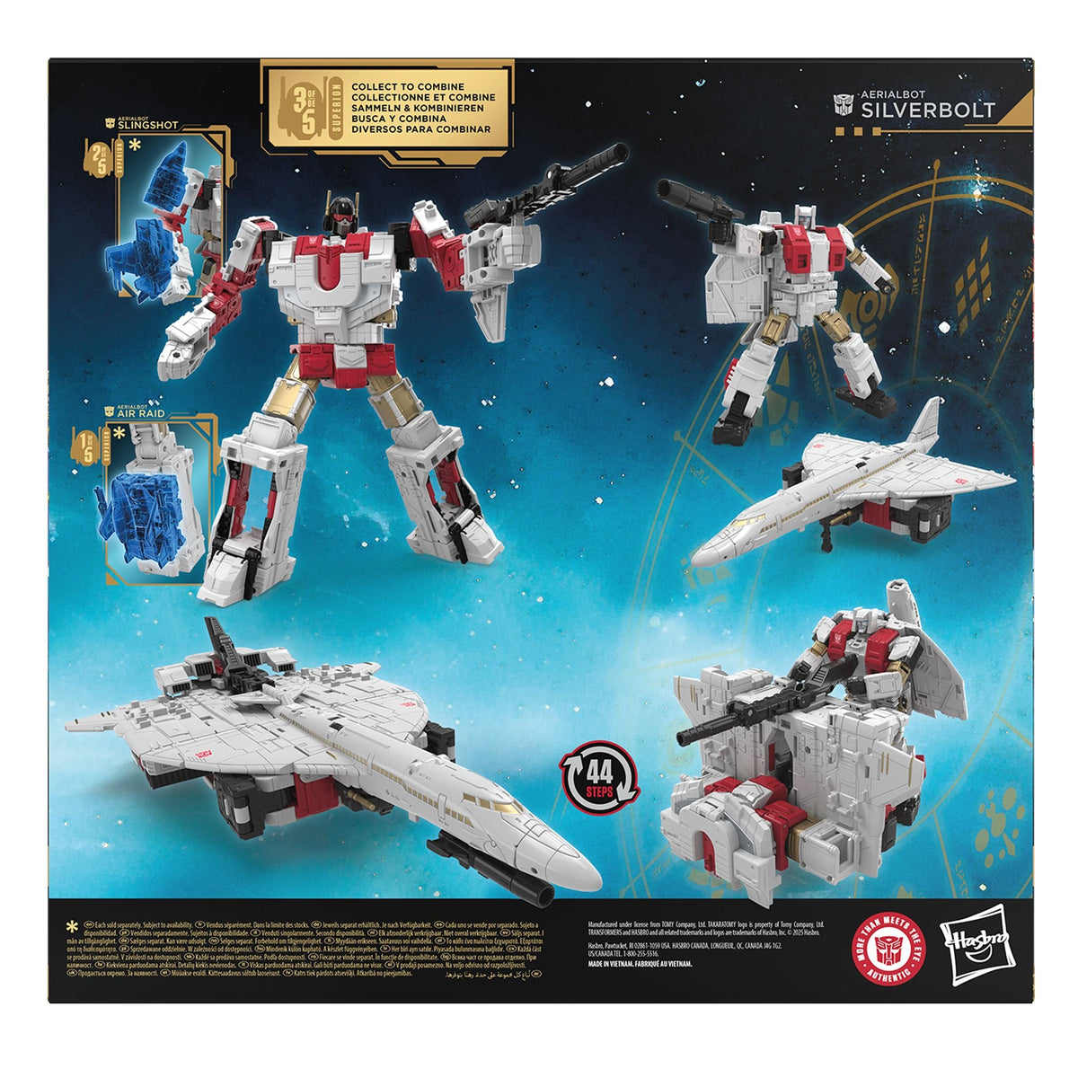 Silverbolt Aerialbot Comandante Classe 17,5cm Superion