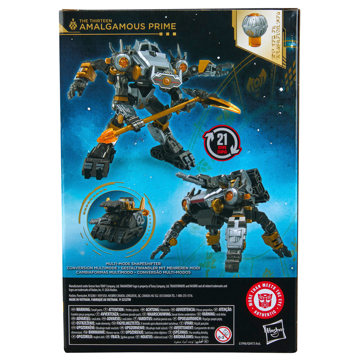 Amalgamous Prime Clasa Voyager 14cm Age Of The Primes Cei Treisprezece