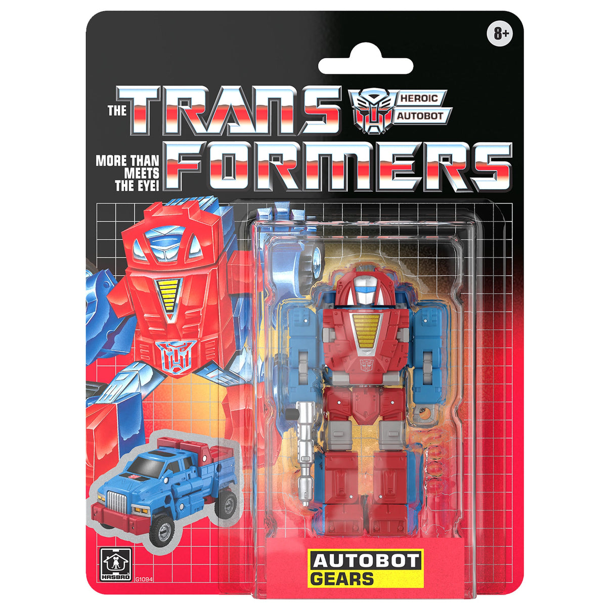 Autobot Gears Retro G1 Deluxe Class 12.7 cm Transformers