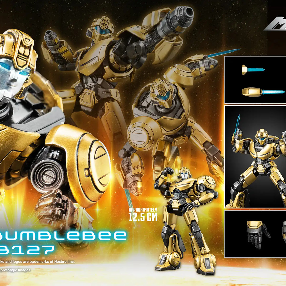 Bumblebee B-127 Transformers One MDLX 12,5cm