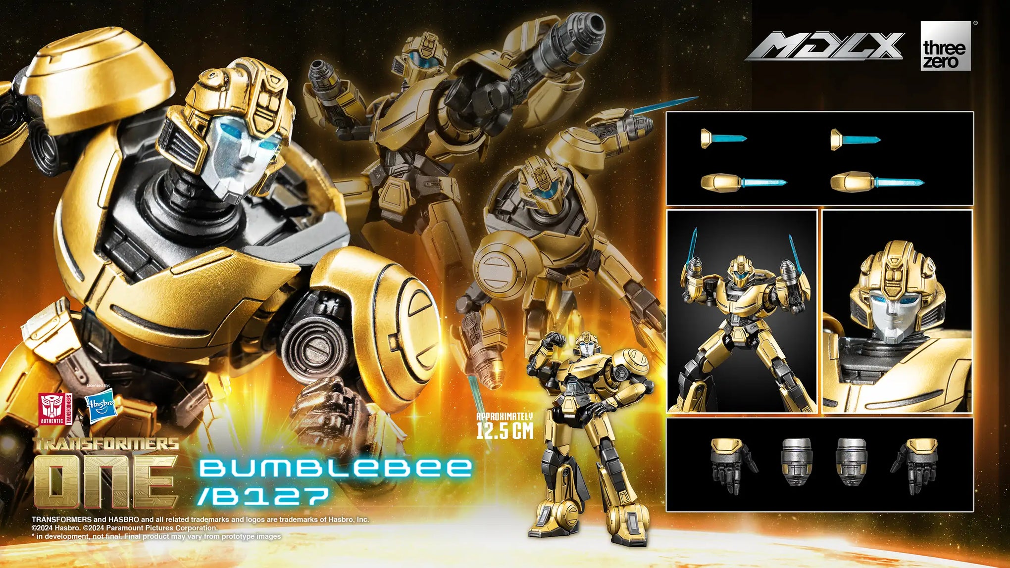 Bumblebee B 127 Transformers One MDLX 12 5cm