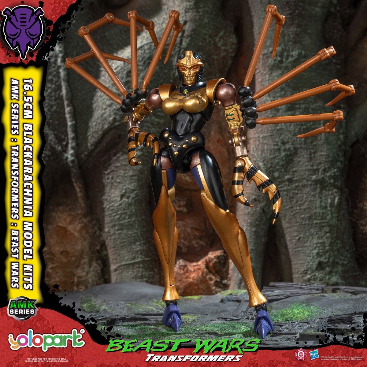 Blackarachnia Beast Wars 16,5 cm AMK Series