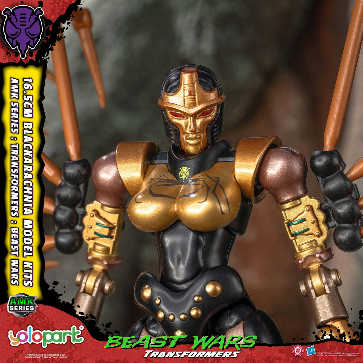 Blackarachnia Beast Wars 16,5 cm AMK Series