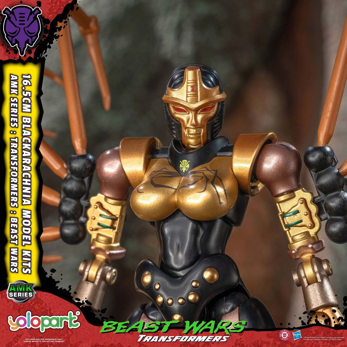 Blackarachnia Beast Wars 16,5 cm AMK Series