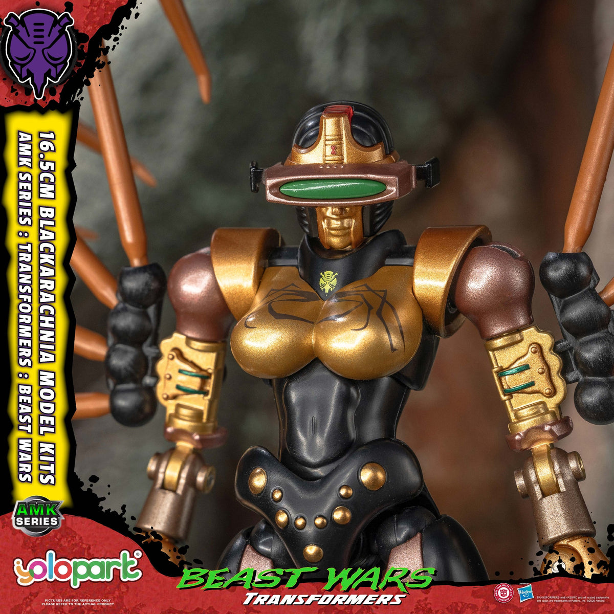 Blackarachnia Beast Wars 16,5 cm AMK Series
