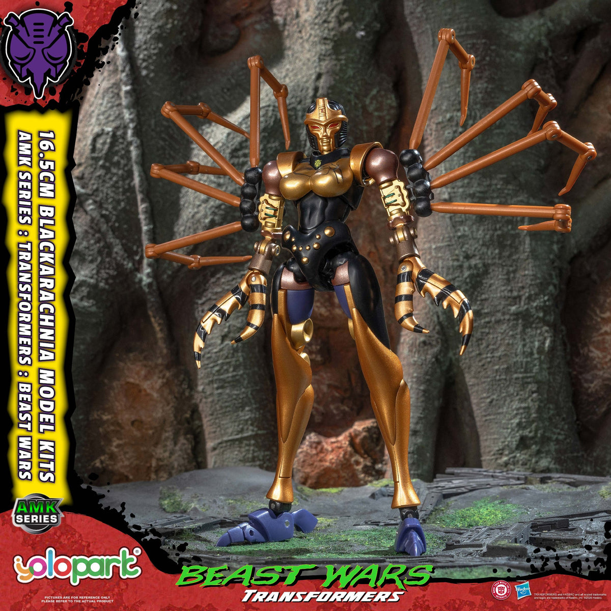 Blackarachnia Beast Wars 16,5 cm AMK Series