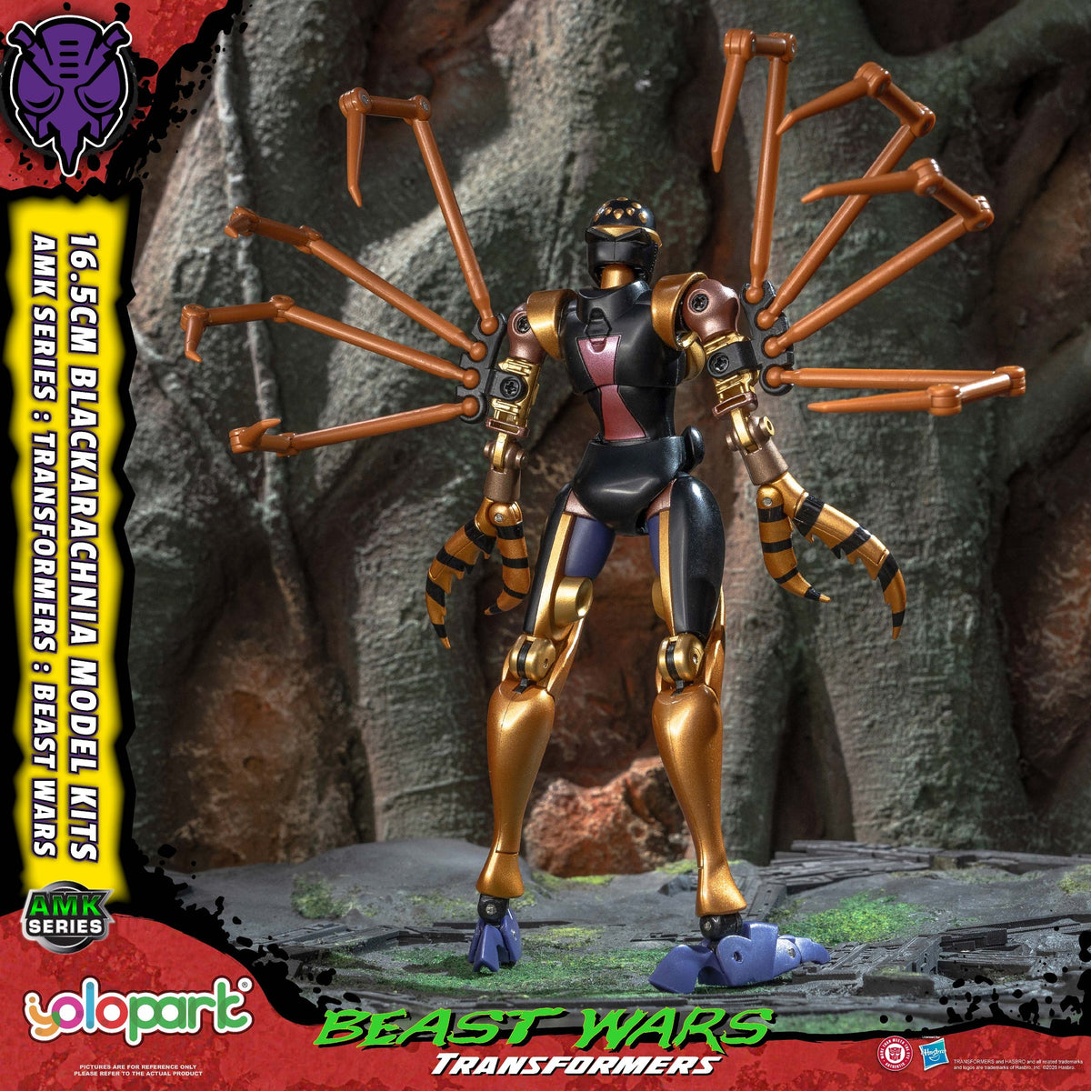 Blackarachnia Beast Wars 16,5 cm AMK Series