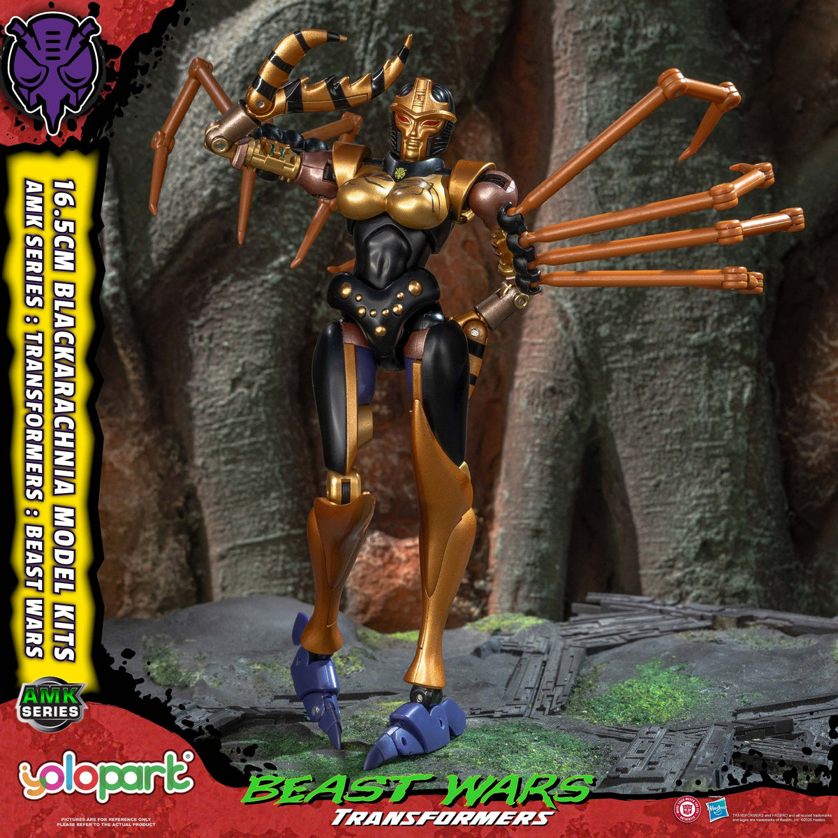 Blackarachnia Beast Wars 16,5 cm AMK Series