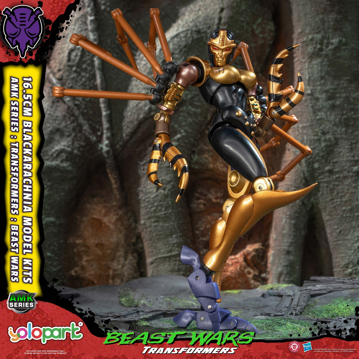 Blackarachnia Beast Wars 16,5 cm AMK Series