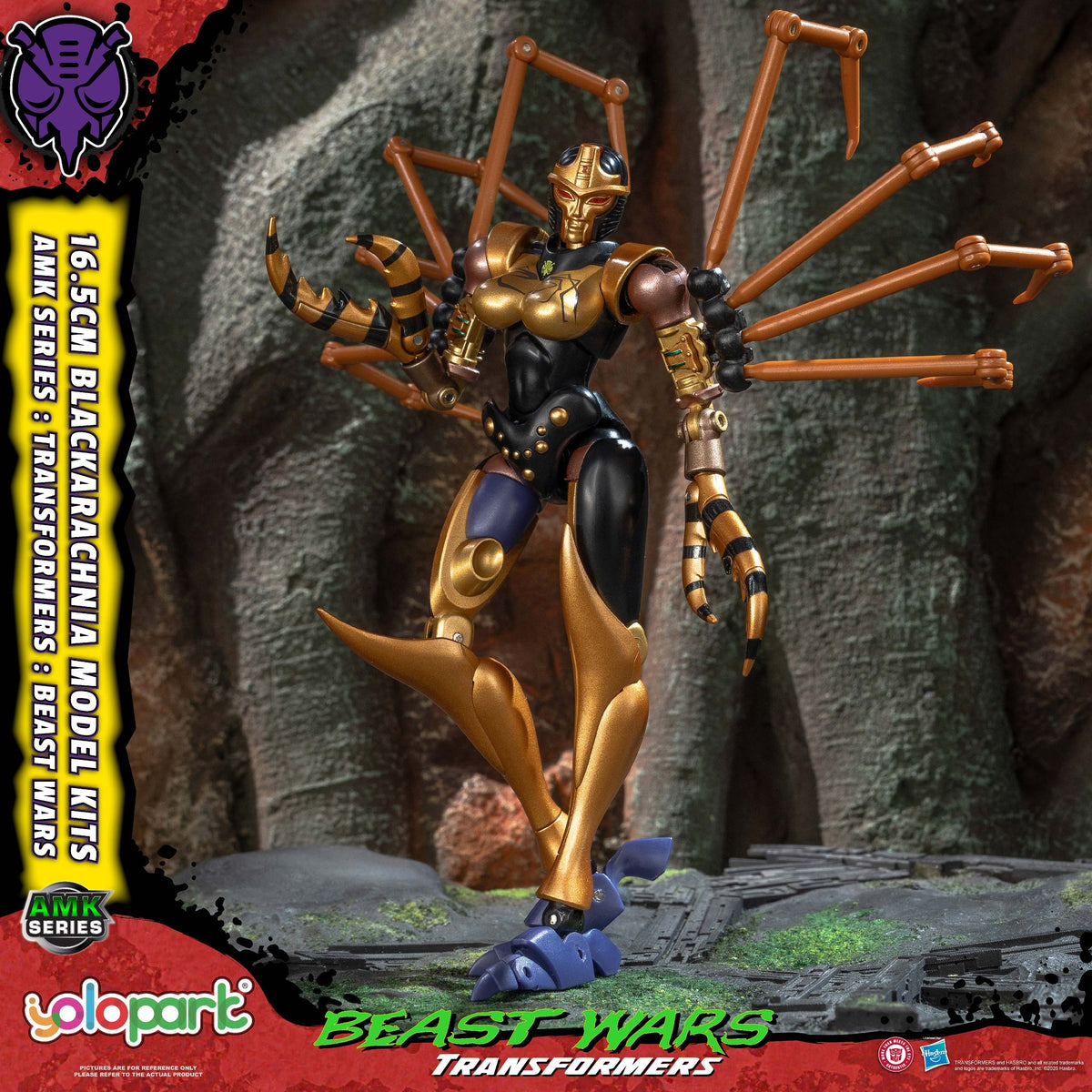 Blackarachnia Beast Wars 16,5 cm AMK Series