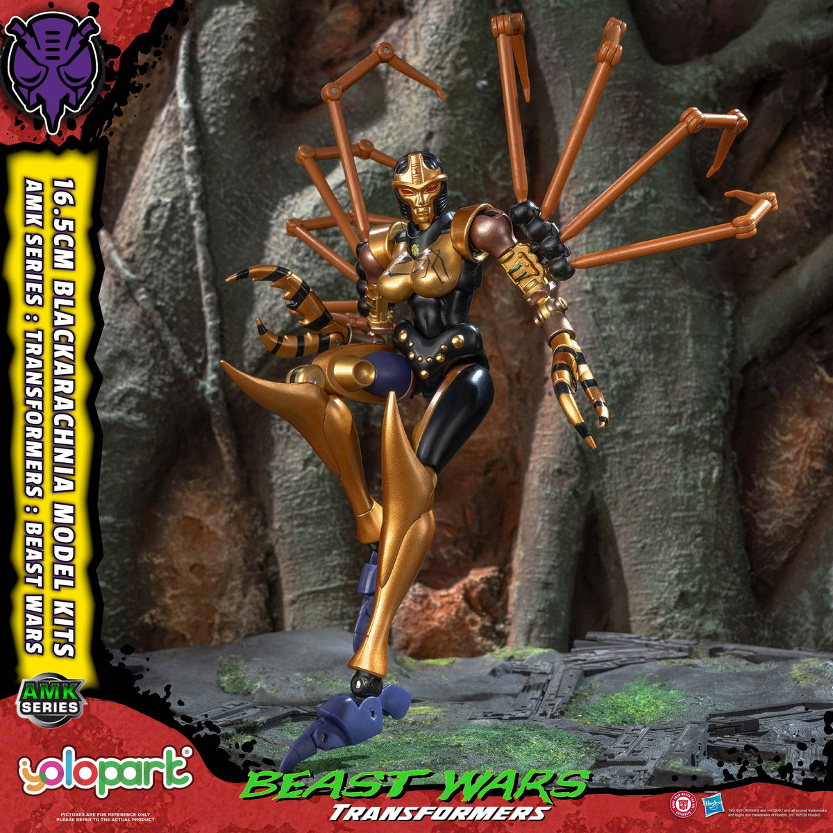 Blackarachnia Beast Wars 16,5 cm AMK Series