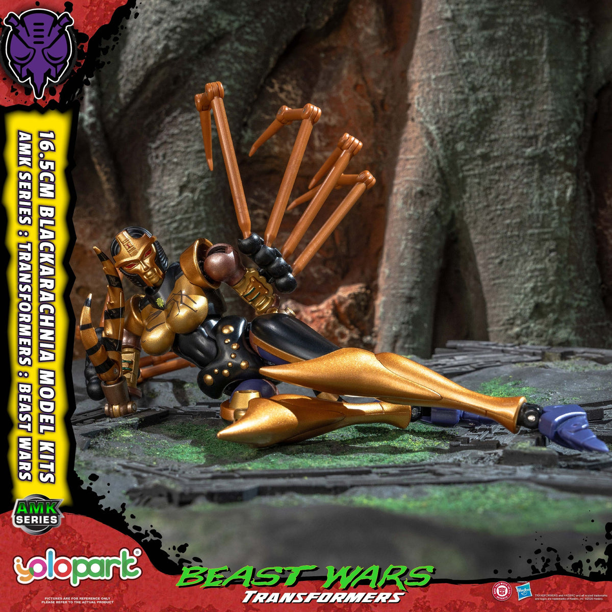 Blackarachnia Beast Wars 16,5 cm AMK Series