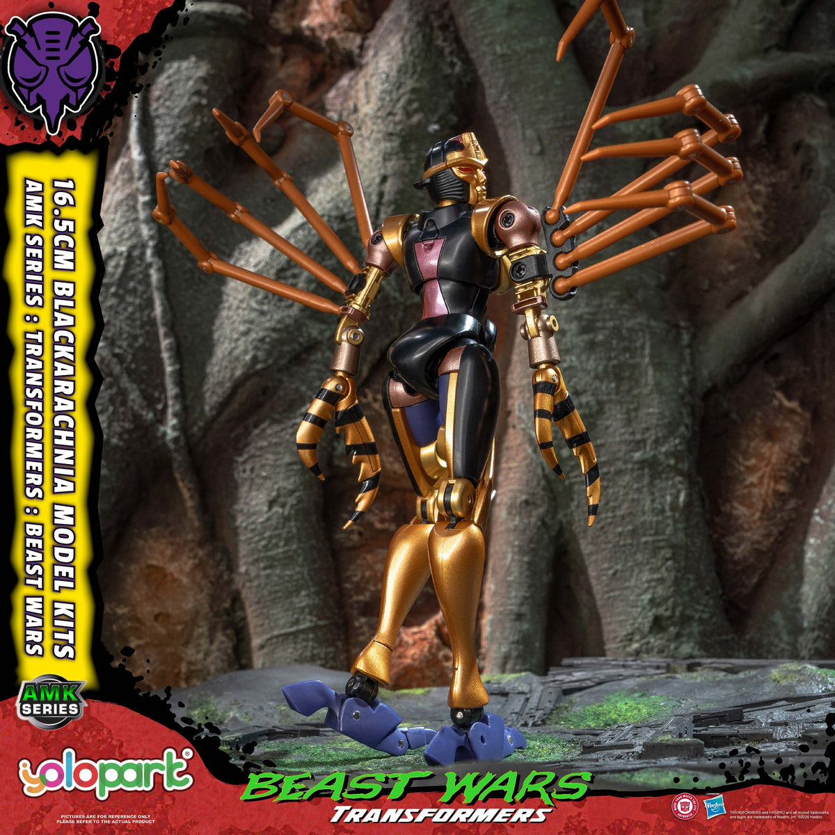 Blackarachnia Beast Wars 16,5 cm AMK Series