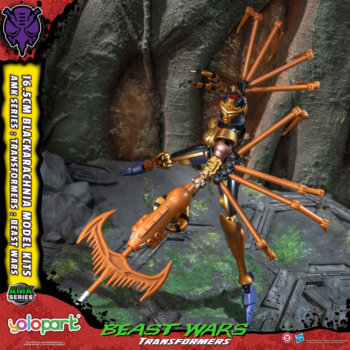 Blackarachnia Beast Wars 16,5 cm AMK Series