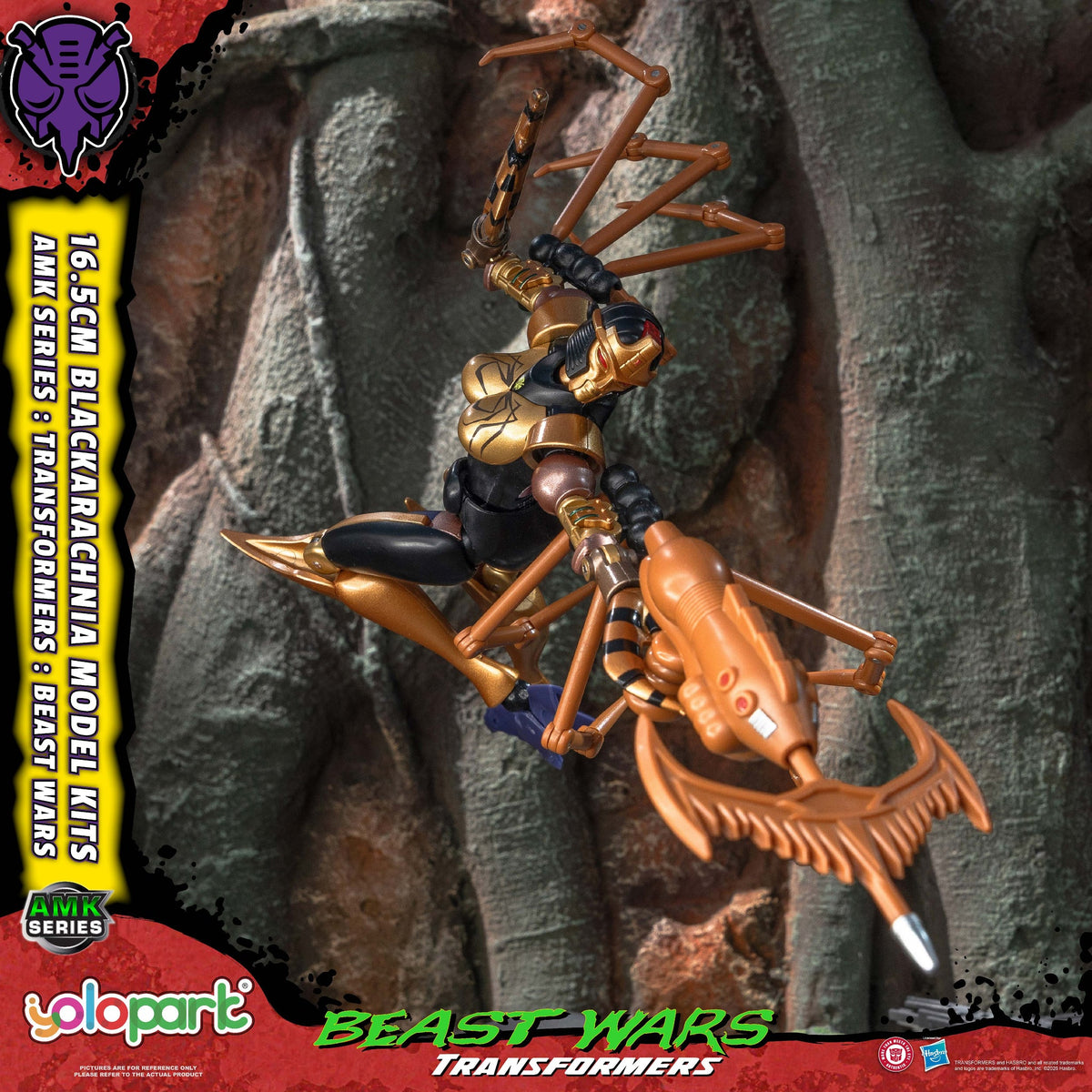 Blackarachnia Beast Wars 16,5 cm AMK Series