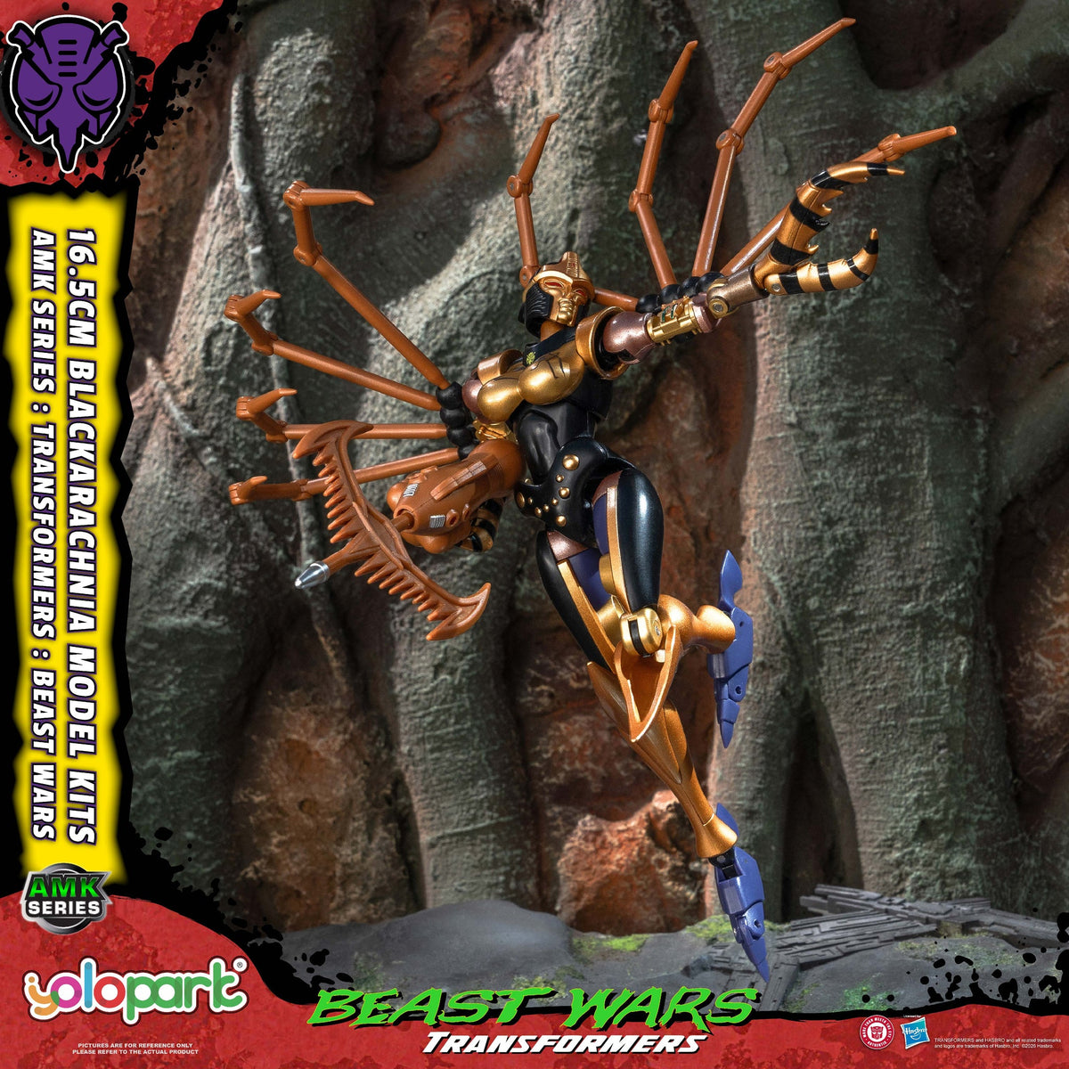 Blackarachnia Beast Wars 16,5 cm AMK Series